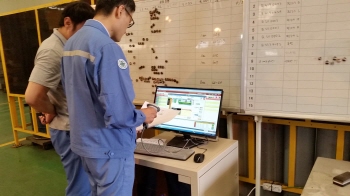 [공정매니저]철강업체 스마트팩토리 구축, 바코드 생산공정관리 시스템구축 현장